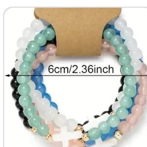 Elegant Beaded Bracelet Set